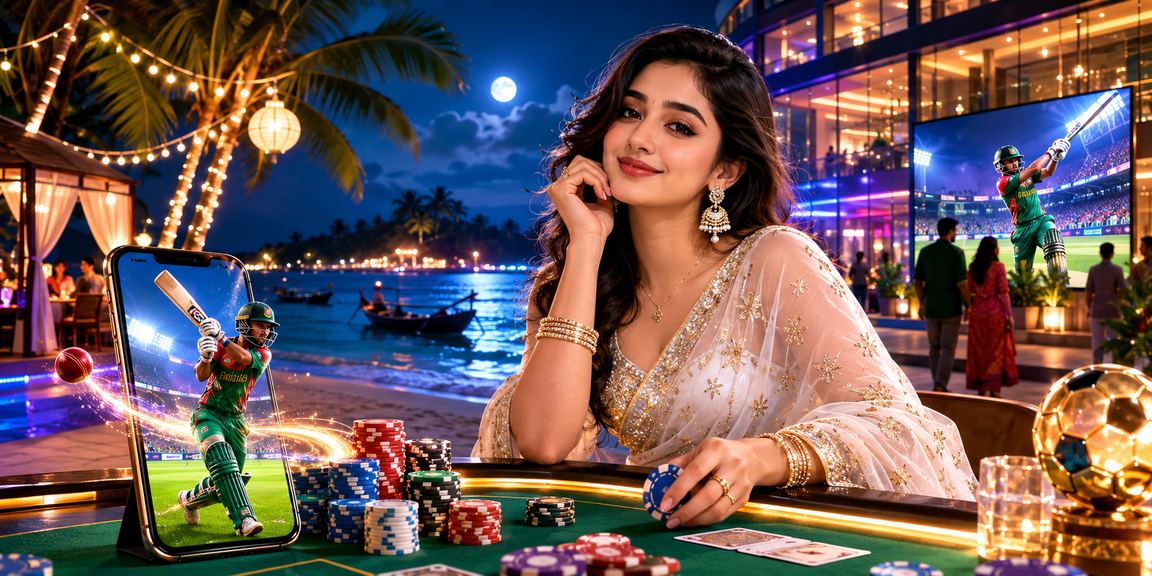 সেন্ট মার্টিন দ্বীপে একজন বাংলাদেশি নারী মোবাইলে nubobet ক্রিকেট বেটিং ও পেমেন্ট করছেন