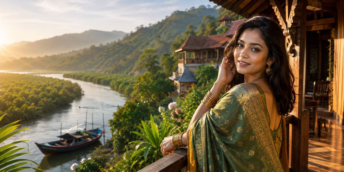 সুন্দরবন থিমে বাংলাদেশি মডেল nubobet বেটিং প্ল্যাটফর্ম ব্যবহার করছেন
